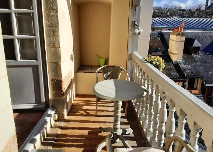 Gite Du Passant Rennais Avec Balcon Sur Cour